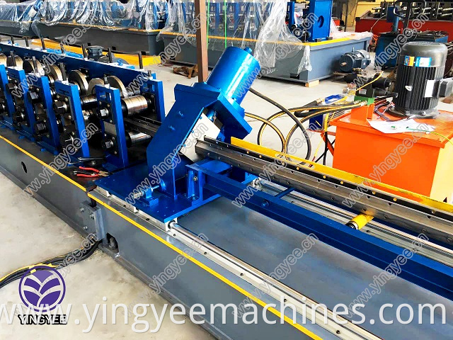 Auto China Steel Storage Shelf Beam Rack Roll Forming Machine Manufacturer